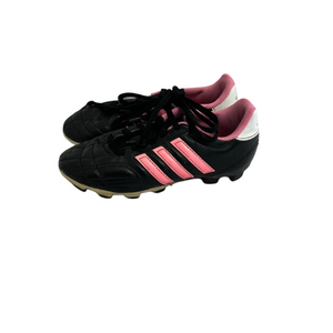 Used Adidas GOLETTO Soccer Cleats Black And Pink Junior 01 11692-S000142429