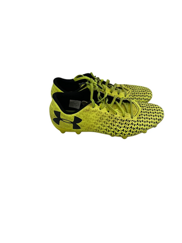 Used Under Armour CF FORCE 3.0 Soccer Cleats Optic Yellow Junior 05 11692-S000142536