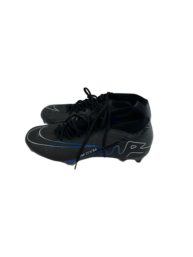 Used Nike ZOOM MERCURIAL Soccer Cleats Black And Royal Blue Senior 8 11692-S000142540