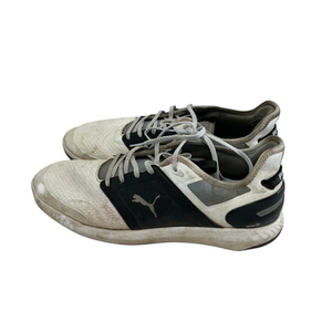 Used Puma IGNITE Mens Golf Shoes White And Black Senior 14 11692-S000142543