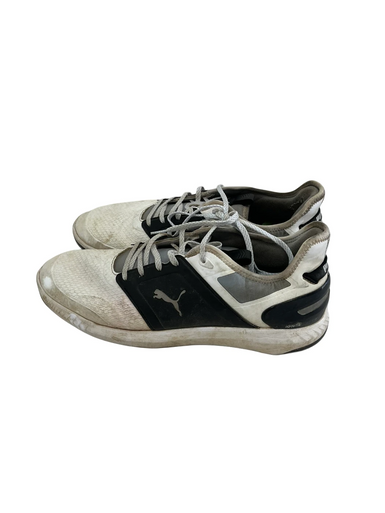 Used Puma IGNITE Mens Golf Shoes White And Black Senior 14 11692-S000142543