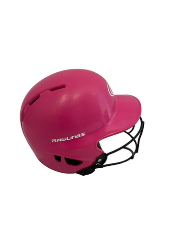 Used Rawlings MLTBH-R1 Batting Helmet w/Mask Pink One Size 11692-S000142570