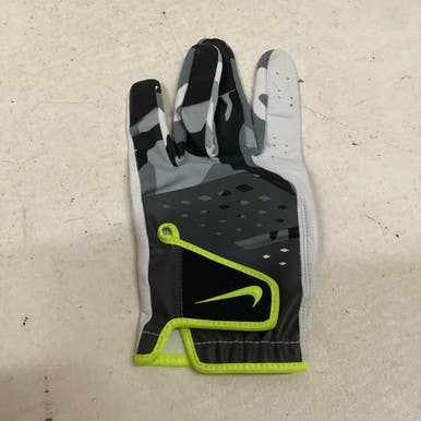 Used Nike Mens Golf Glove Black And White LG 11725-S000490924