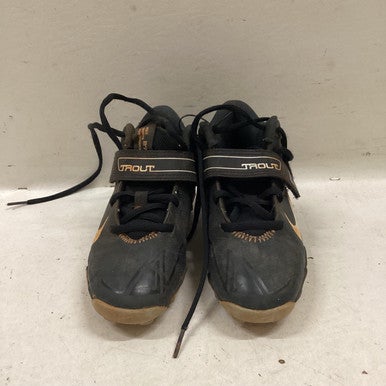 Used Nike TROUT BB/SB Cleats Black Youth 13.0 11725-S000490985