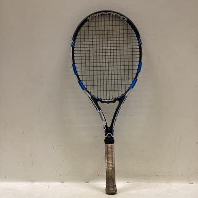 Used Babolat PURE DRIVE + Adult Tennis Racquet Royal Blue 4 1/4" 11725-S000491371