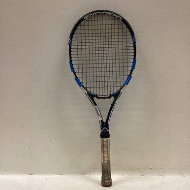 Used Babolat PURE DRIVE + Adult Tennis Racquet Royal Blue 4 1/4" 11725-S000491371
