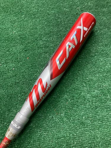 2023 Marucci CAT X Composite Bat USSSA Certified (-8) Composite 22 oz 30" (Used)