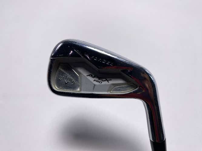 Callaway Apex Pro 19 Single 9 Iron Project X LZ 6.0 120g Stiff Steel Mens RH