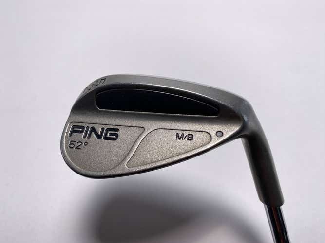 Ping MB Gap Wedge GW 52* Black Dot Wedge Steel Mens RH +1"