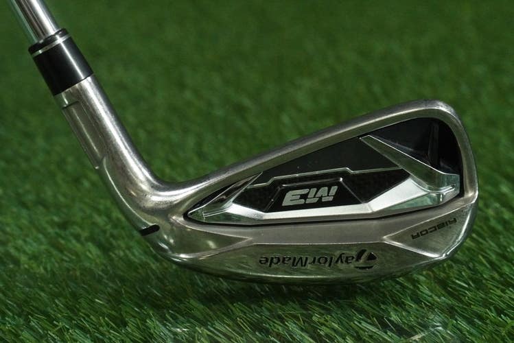 TAYLORMADE M3 7 IRON RIBCOR TRUE TEMPER XP 100 S300 STEEL STIFF FLEX RH ~ LOOK!!