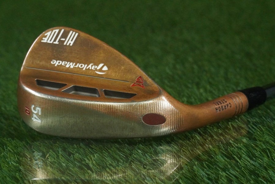 TAYLORMADE MG SAND WEDGE HI-TOE TRUE TEMPER TOUR ISSUE S400 STIFF LH 54 10