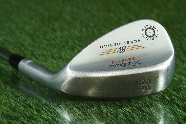 TITLEIST BV VOKEY DESIGN LOB WEDGE SPIN MILLED TRUE TEMPER WEDGE RH SM 58 12