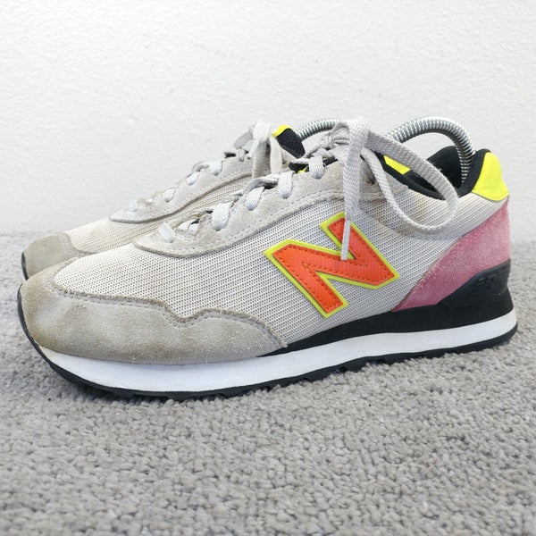 New Balance 515 V3 Womens Size 8.5 Running Shoes WL515BR3 Gray Suede Sneakers