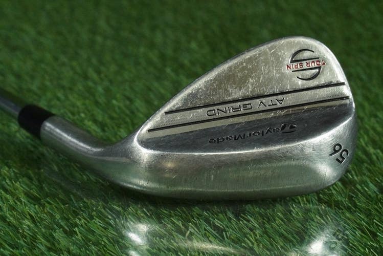 TAYLORMADE ATV GRIND TOUR SPIN SAND WEDGE FST KBS TOUR 105 WEDGE FLEX RH 56