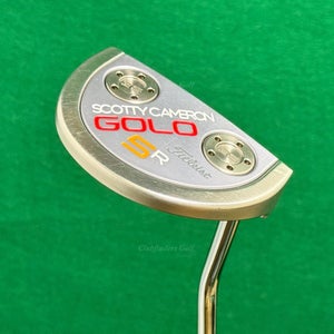Scotty Cameron 2015 GoLo 5R 35" Single-Bend Milled Mallet Putter Titleist w/HC