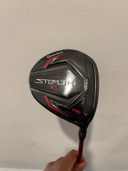 Men's TaylorMade Stealth 2 HD Right Handed Fairway Wood Senior Flex 5 Wood (Used)
