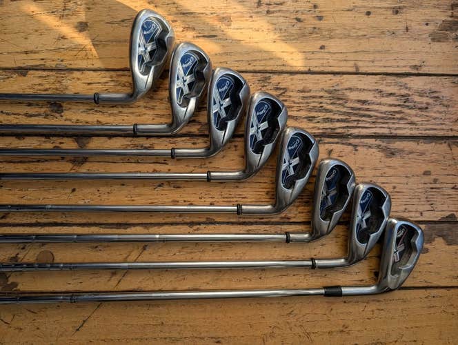 Callaway mostly X-18R Iron Set