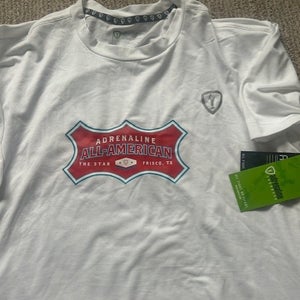 Adrenaline All American lacrosse game team shooter shirt NEW mens L large