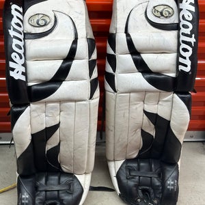 37" Heaton Helite-Z Goalie Leg Pads (Used)