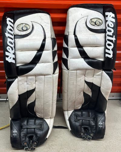 37" Heaton Helite-Z Goalie Leg Pads (Used)
