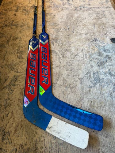 Senior Bauer Shadow Regular Goalie Stick 25" Paddle Pro Stock (New)