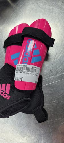 Used Adidas Soccer Shin Guards Junior Pink MD 11497-S000152847
