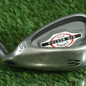 CALLAWAY BIG BERTHA 2002 PITCHING WEDGE "W" RCH 75I GRAPHITE LIGHT FLEX RH 50