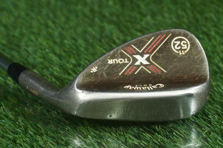 CALLAWAY X TOUR GAP / ATTACK / APPROACH WEDGE PROJECT X RIFLE FLIGHT RH 52 11