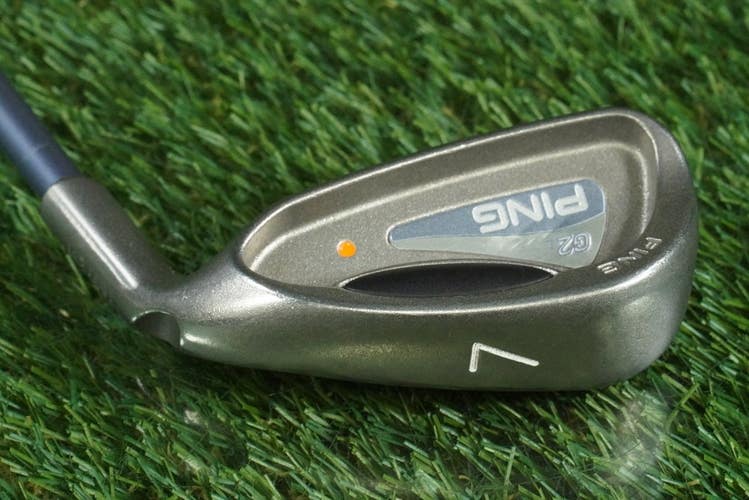 PING G2 L 7 IRON HL TFC 100 WOMEN'S LADIES FLEX GRAPHITE ORANGE DOT RH ~ LOOK!!