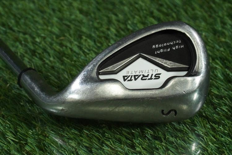 CALLAWAY STRATA ULTIMATE SAND WEDGE "S" STEEL SHAFT RH ~ LOOK!!