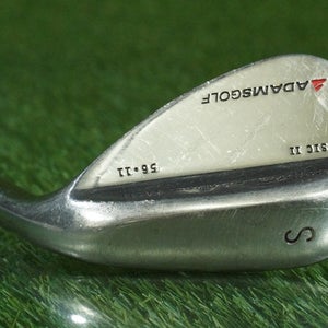 ADAMS TOM WATSON CLASSIC II SAND WEDGE "S" PERFORMANCE WEDGE FLEX RH 56 11