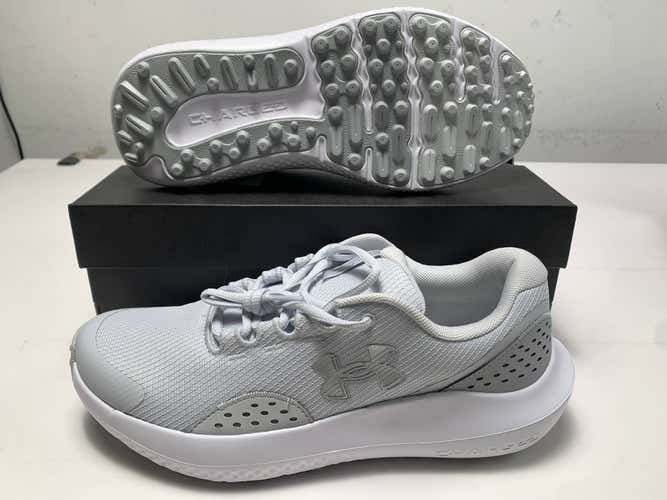 Under Armour Surge Golf Shoes Grey Men's SZ 9.5 (3027889-014)