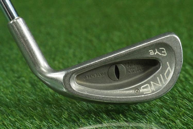 PING EYE KARSTEN 4 IRON ZZ LITE STIFF FLEX STEEL BLACK DOT RH ~ LOOK!!