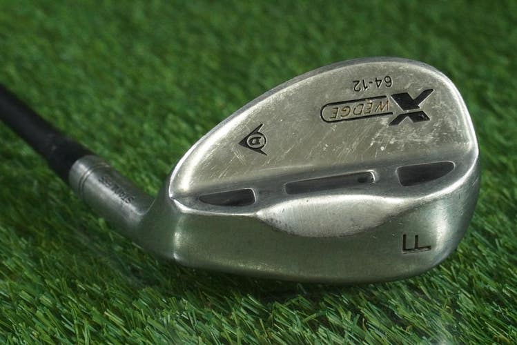 DUNLOP X WEDGE FLOP WEDGE "F" LOB DPTECH HST GRAPHITE MID-FIRM FLEX RH 64 12