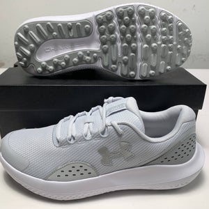 Under Armour Surge Golf Shoes Grey Men's SZ 10.5 (3027889-014)