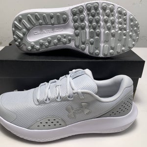 Under Armour Surge Golf Shoes Grey Men's SZ 10.5 (3027889-014)