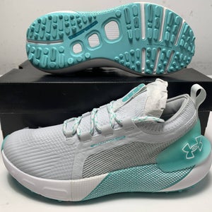 Under Armour Phantom Waterproof Golf Shoes Grey Women's SZ 8 (3027090-101)