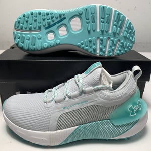Under Armour Phantom Waterproof Golf Shoes Grey Women's SZ 7.5 (3027090-101)