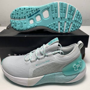 Under Armour Phantom Waterproof Golf Shoes Grey Women's SZ 7.5 (3027090-101)