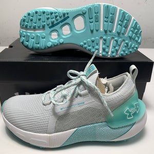 Under Armour Phantom Waterproof Golf Shoes Grey Women's SZ 7 (3027090-101)