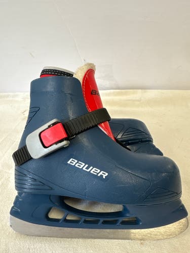 Bauer Lil Champ Hockey Skates Regular Width 8 (Used)