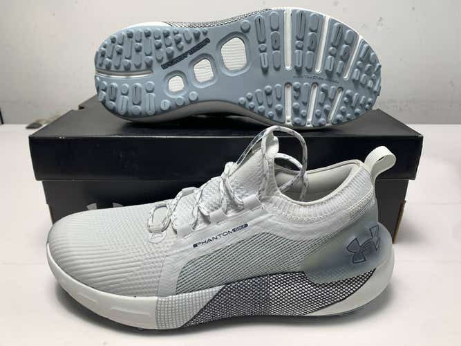 Under Armour Phantom Waterproof Golf Shoes Grey Men's SZ 10.5 (3027485-101)