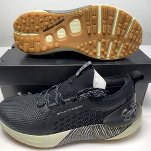 Under Armour Phantom Waterproof Golf Shoes Black Men's SZ 9 (3027485-001)