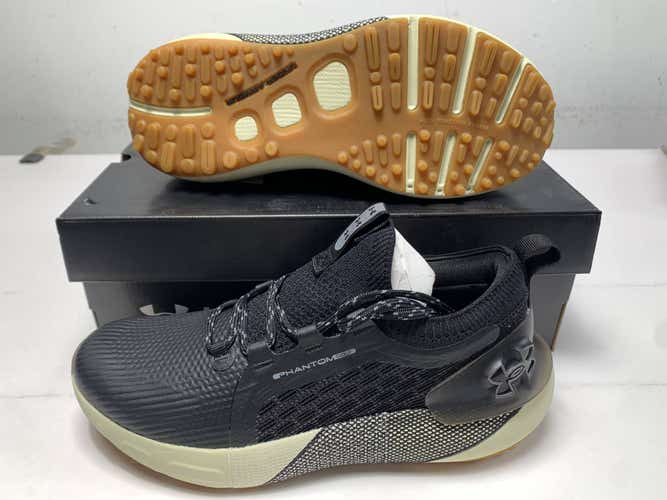 Under Armour Phantom Waterproof Golf Shoes Black Men's SZ 9 (3027485-001)