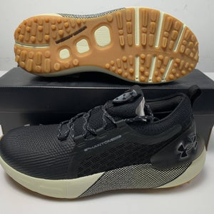 Under Armour Phantom Waterproof Golf Shoes Black Men's SZ 12 (3027485-001)
