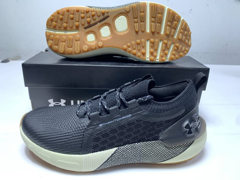 Under Armour Phantom Waterproof Golf Shoes Black Men's SZ 9.5 (3027485-001)
