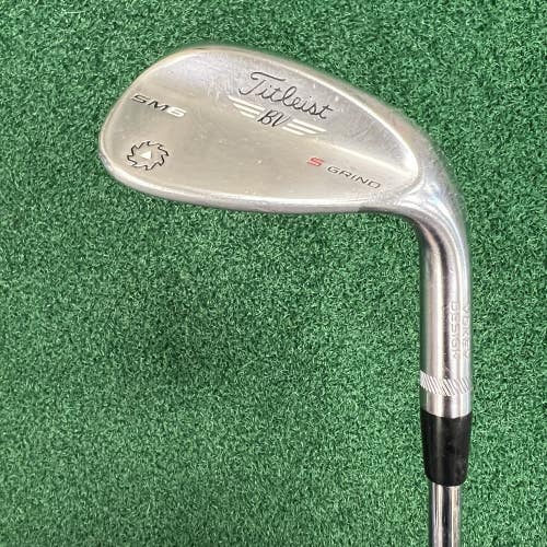 Titleist Vokey SM6 56 10 S Grind Wedge Flex Steel Shaft 35.5"  Men's Right Hand