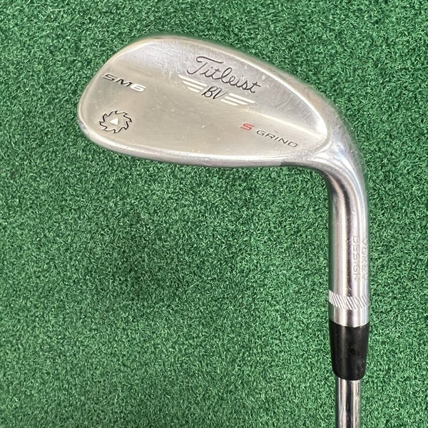 Titleist Vokey SM6 56 10 S Grind Wedge Flex Steel Shaft 35.5"  Men's Right Hand