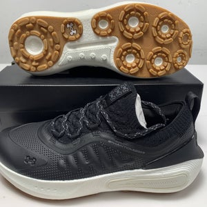 Under Armour Phantom Fore Waterproof Golf Shoes Black Mens SZ 10.5 (3027876-001)