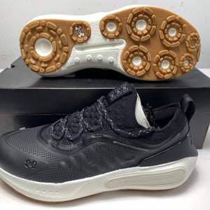 Under Armour Phantom Fore Waterproof Golf Shoes Black Men's SZ 11 (3027876-001)